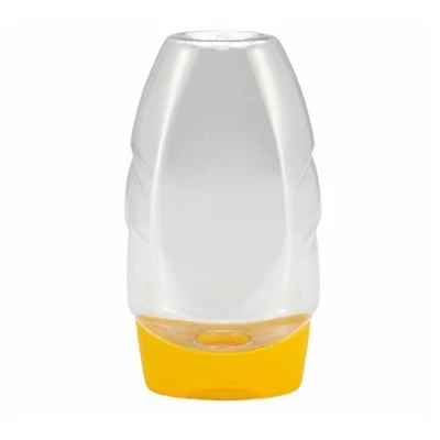 Botellas de PET exprimibles de plástico transparente