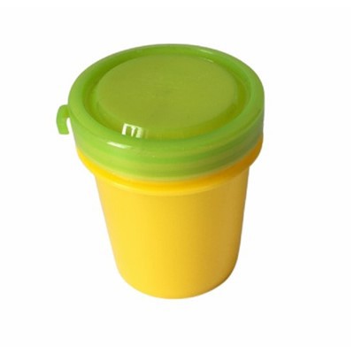 Pequeño cubo de plástico para helado Cubo de yogur