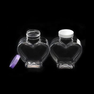 Botellas de refresco de plástico transparente